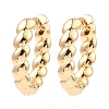 Brass Hoop Earrings EJEW-I289-51B-KCG-1