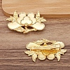 Alloy Enamel Alligator Hair Clips PW-WG27385-01-1