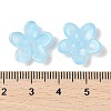 Transparent Spray Paint Glass Beads GLAA-Z011-07H-3