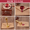 7Pcs 7 Styles Zinc Alloy Stamp Head AJEW-CP0008-57-6