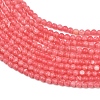 Dyed Synthetic Rhodochrosite Beads Strands GG-CBA0389-A03-2mm-4