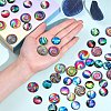 2 Sets 2 Styles Glass Cabochons GGLA-SZ0001-41-3