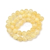 Natural Golden Silk Jade Beads Strands G-Z112-A01-8mm-3