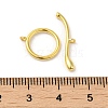 Rack Plating 925 Sterling Silver Toggle Clasps LS-STER-G038-03G-3
