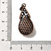 Synthetic Goldstone Pendants G-H065-01R-24-3