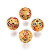 Alloy Enamel Beads KK-N238-083-2