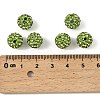 Pave Disco Ball Beads RB-H258-10MM-214-3