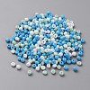 Opaque Glass Round Seed Beads GLAA-TAC0017-05B-1