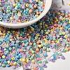 Opaque & Transparent Inside Colours Glass Seed Beads SEED-F004-02A-1