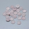 Natural Rose Quartz Cabochons G-F656-01A-1