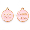 Alloy Enamel Pendants LS-ENAM-S124-01A-09J-1