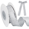 10 Yards Polyester Ribbons with Fringe Edge OCOR-WH0070-120A-1