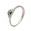 Brass Adjustable Rings for Women RJEW-R005-02P-5