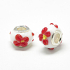 Handmade Lampwork European Beads LAMP-Q029-03D-2