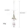 Rhinestone Bird Hanging Ornaments PW-WG69717-03-1