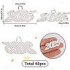 40Pcs High Quality Necklace Alloy Accessories FIND-SC0012-17S-2