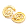 Brass Stud Earrings for Women EJEW-U015-13G-02-2