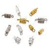 Kissitty Brass Screw Clasps KK-KS0001-10-4