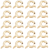 20Pcs Brass Spring Ring Clasps KK-BBC0025-72A-1