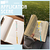DIY Bookmark Making Kits. with Transparent Acrylic & Polyester Tassel Decoration DIY-SP0001-92E-4