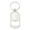 1Pc Zinc Alloy Cabochon Settings Bottle Openers AJEW-YW0002-15-1