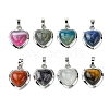 Natural Mixed Stone Pendants G-C114-03P-1