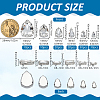 120Pcs Sew on Rhinestone RGLA-FG0001-32-2