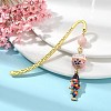 Japanese Style Maneki-neko Bookmark AJEW-JK00260-05-2