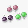 Stainless Steel Enamel Charms STAS-P049-1