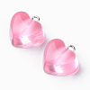 Transparent Resin Pendants X-RESI-R429-30C-2