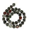 Natural Bloodstone Beads Strand G-I376-A16-01-2