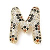 Brass Micro Pave Cubic Zirconia Pendants KK-Z108-02G-M-1