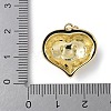 Brass Enamel Pendants KK-D336-09G-01C-3