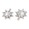 Tibetan Style Alloy Sun Pendants X-TIBEP-S291-12-RS-2