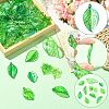160Pcs 8 Styles UV Plating Acrylic Pendants OACR-CJ0002-55-3