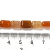 Natural Red Aventurine Beads Strands G-G085-A21-01-4