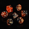 Acrylic Polyhedral Dice Set PW-WG37169-02-1