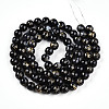 Baking Paint Glass Beads Strands DGLA-N003-10mm-B10-3
