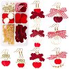 SUNNYCLUE 123 Pieces DIY Fashion Valentine's Day Earring Making Kits DIY-SC0013-93-1