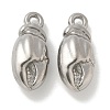 Anti-Tarnish 304 Stainless Steel Pendants STAS-Q334-18P-1