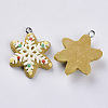 Handmade Polymer Clay Pendants X-CLAY-S093-28-2