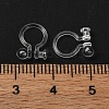 Silicone Clip-on Earring Findings FIND-K019-01B-3