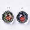 Handmade Lampwork Pendants LAMP-N021-005A-1