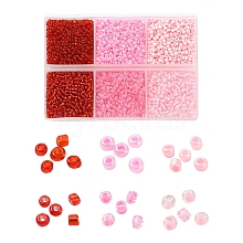 4500Pcs 6 Style 12/0 Glass Seed Beads SEED-YW0001-27B