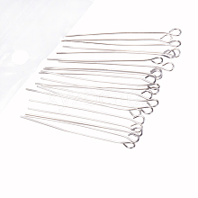 1.5 Inch 304 Stainless Steel Eye Pin Open Eye Pins for Jewelry Making STAS-PH0003-13C