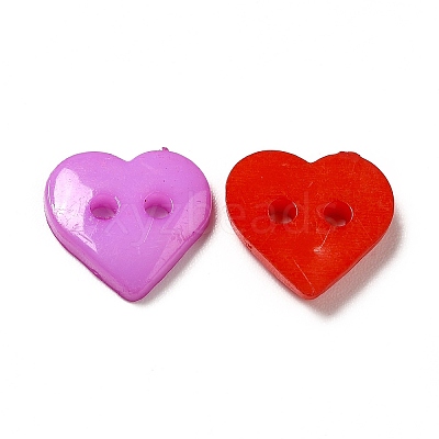 Acrylic Sewing Buttons for Costume Design BUTT-E085-C-M-1