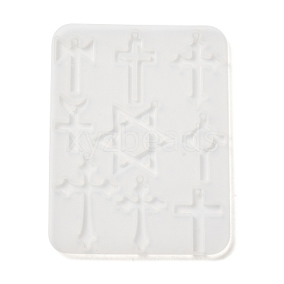Star of David & Cross Pendant DIY Silicone Molds SIMO-C012-05-1