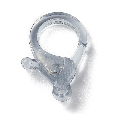 Transparent Plastic Lobster CLaw Clasps LS-KY-H005-A04-1