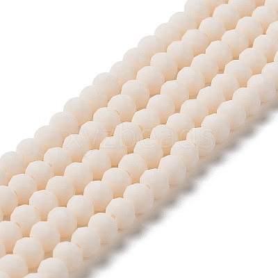 Glass Beads Strands EGLA-A034-P4mm-MD17-1