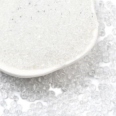 FGB 8/0 Grade A Round Glass Seed Beads SEED-Q006-3mm-F04-1